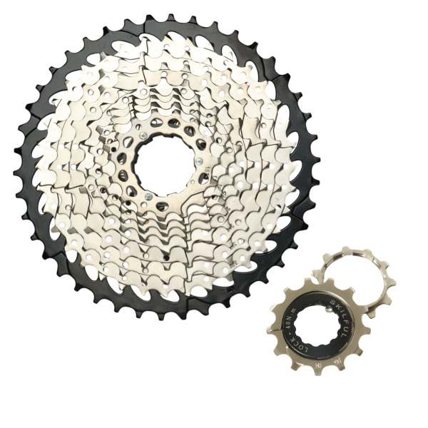 Кассета 11 SkilFul CS-M610 11-42T серебристый никилированная