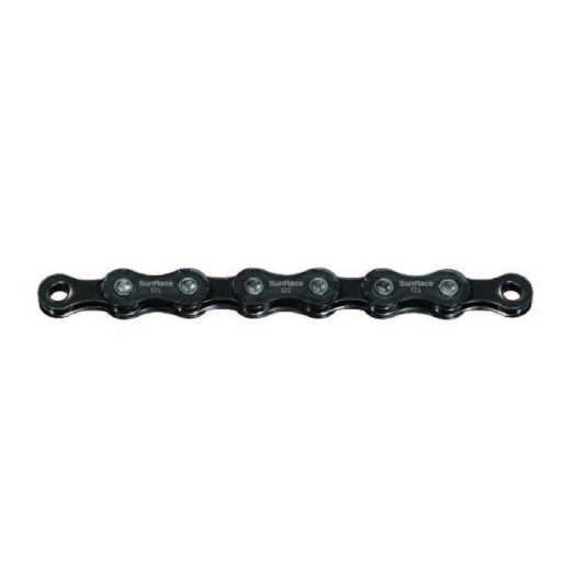 Цепь SunRace CN12A B Black 12 скоростей, 126 звеньев, с замком
