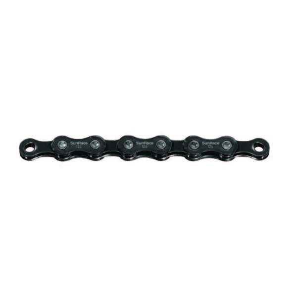 Цепь SunRace CN12A B Black 12 скоростей, 126 звеньев, с замком
