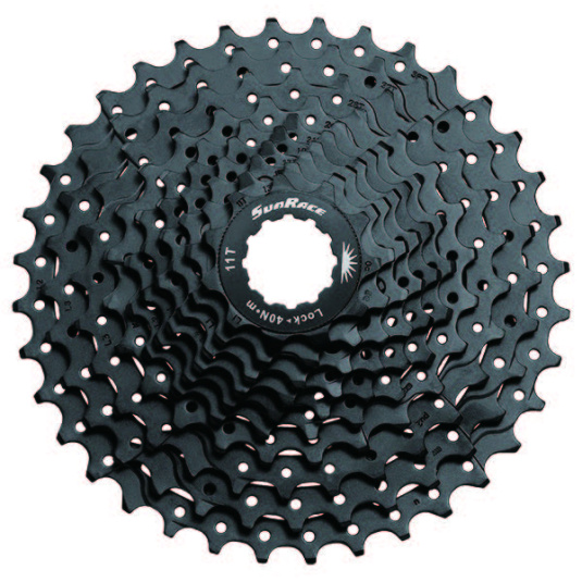 Кассета SunRace CSMS1 TAW ED, 10 ск, 11-36Т, Black