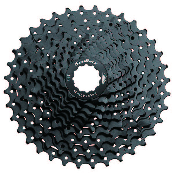Кассета SunRace CSMS1 TAW ED, 10 ск, 11-36Т, Black