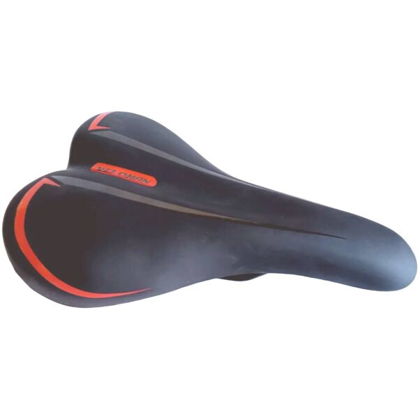 Седло Veloman MTB черное с красным (1602-red)
