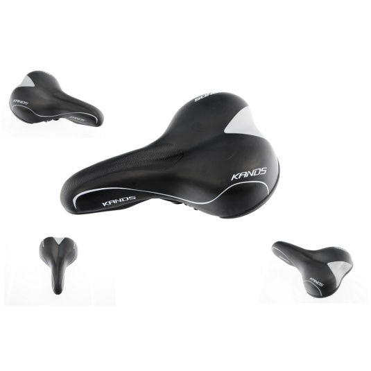 Седло Kands Trek/MTB 265x170мм, черный (A-476BF)
