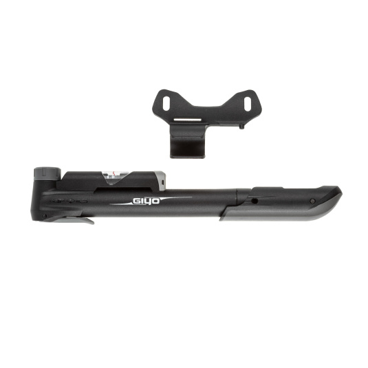 Насос компактный Giyo GP-43CP, пластик, манометр, умная головка, 24см, 120psi/8,3bar