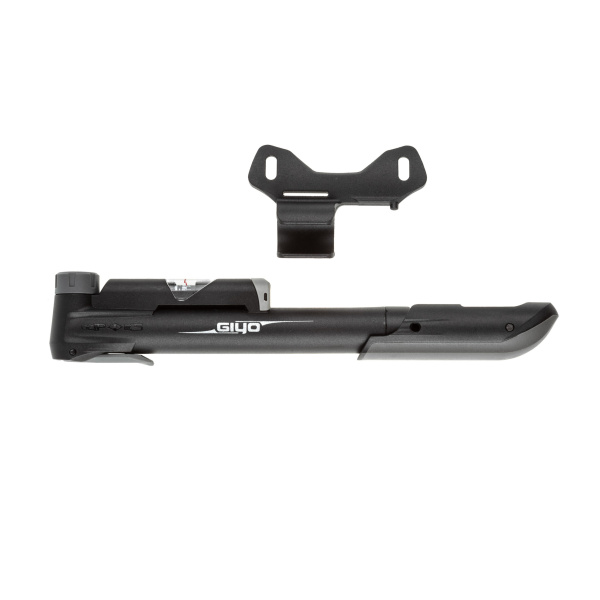 Насос компактный Giyo GP-43CP, пластик, манометр, умная головка, 24см, 120psi/8,3bar
