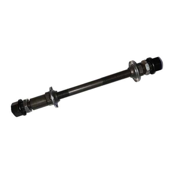 Ось втулки задн. OLD - 135мм 175мм под гайку под тещетку, под насыпной подшипник