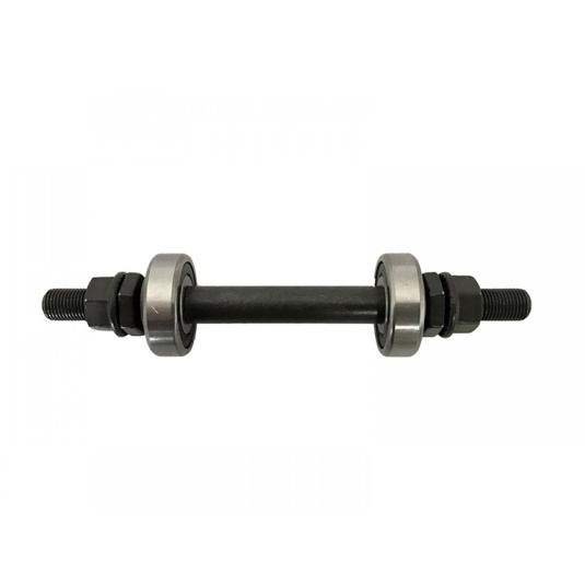 Ось передняя с промподшипником 6200 (3/8"*140 мм)CZ-60