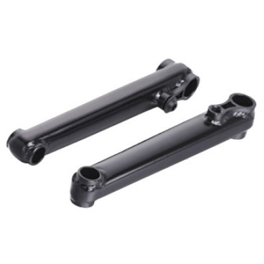 Комплект шатунов Kenli KL-8800S-E для BMX, Cr-Mo, под вал 19 мм*48Т, право и левосторонний, черный