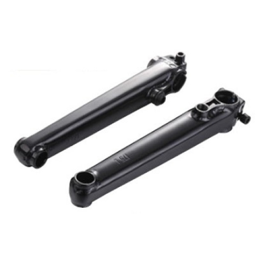 Комплект шатунов Kenli KL-8903S-E для BMX, Cr-Mo, под вал 19 мм*8Т, правое и левостороннее, черный