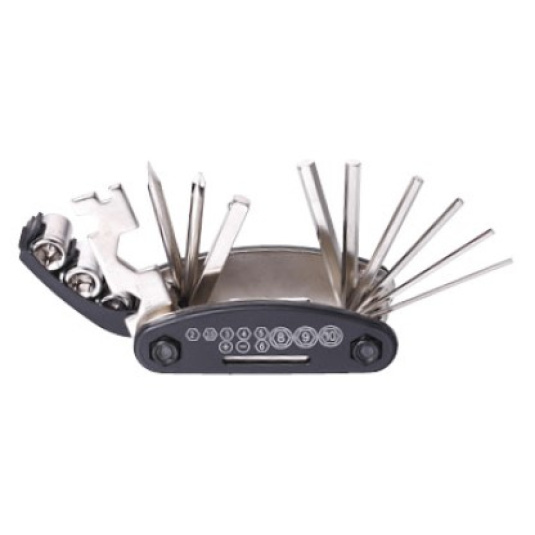 Мультитул Kenli KL-9802, сталь, 15 инструментов