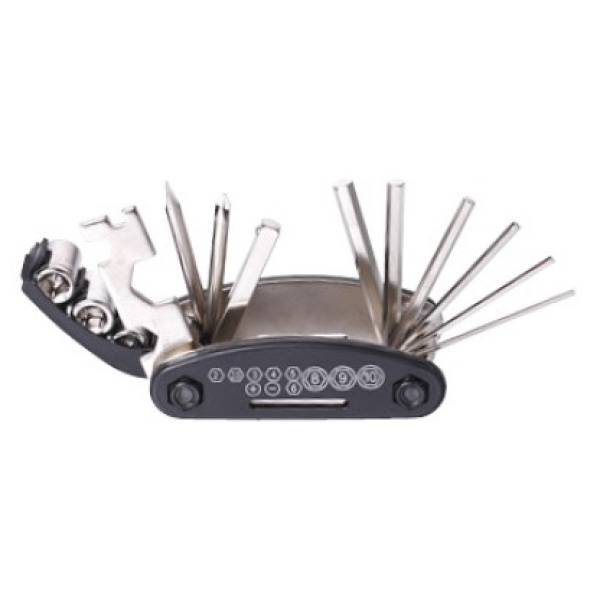Мультитул Kenli KL-9802, сталь, 15 инструментов
