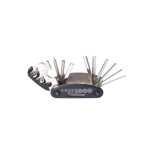 Мультитул Kenli KL-9802, сталь, 15 инструментов