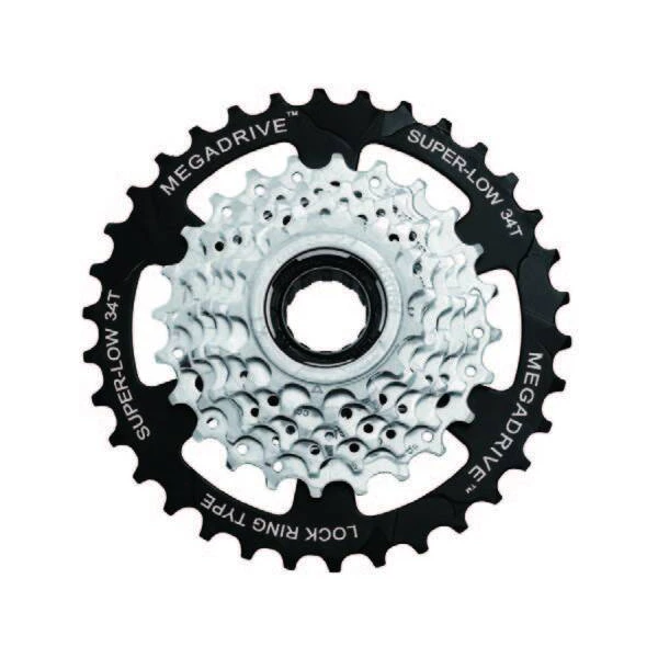 Трещотка SunRace MFM4S 7CV, 7 скоростей, 13-34T, Zinc/Black