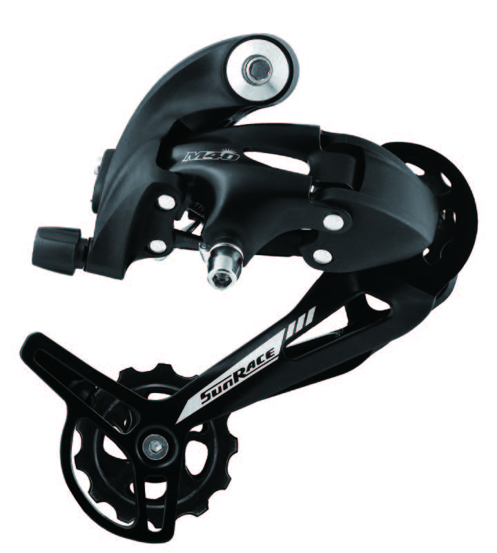 Задний переключатель SunRace RDM41 LD, 8/7 скоростей, max.: 34T, длинная кавычка 1 Задний переключатель SunRace RDM41 LD, 8/7 скоростей, max.: 34T, длинная кавычка