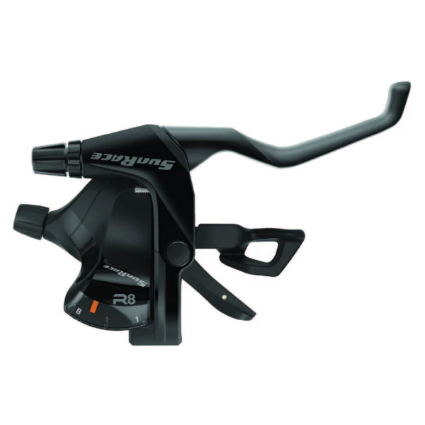 Моноблок SunRace F803 прав, 8 скоростей, совместим с V-Brake