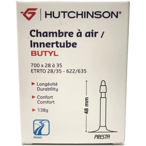 Камера Hutchinson  700x28-35 (28-35/622-635) FV 48мм (CV657141)
