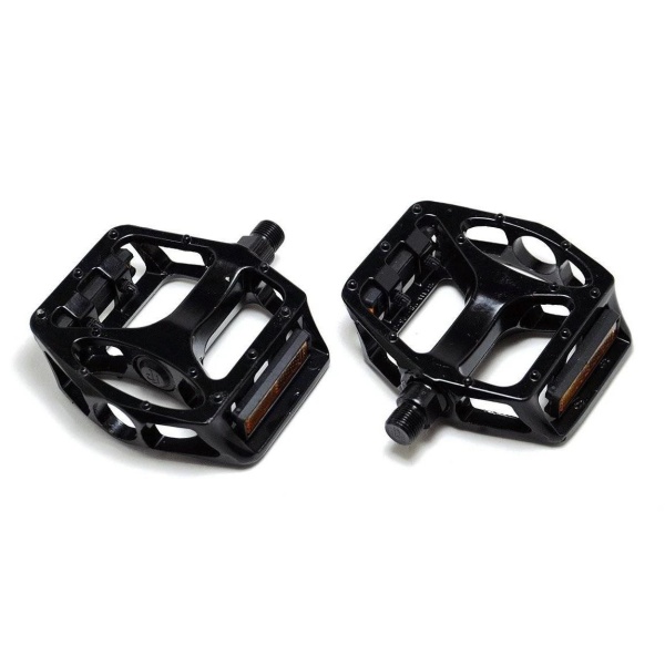 Педали FPD-963 1/2' алюминиевые, черный (FP-963/B)