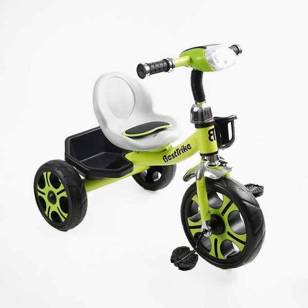 Велосипед  BS-25084 Best Trike 12’’, фара с музыкой и светом, корзина, в коробке