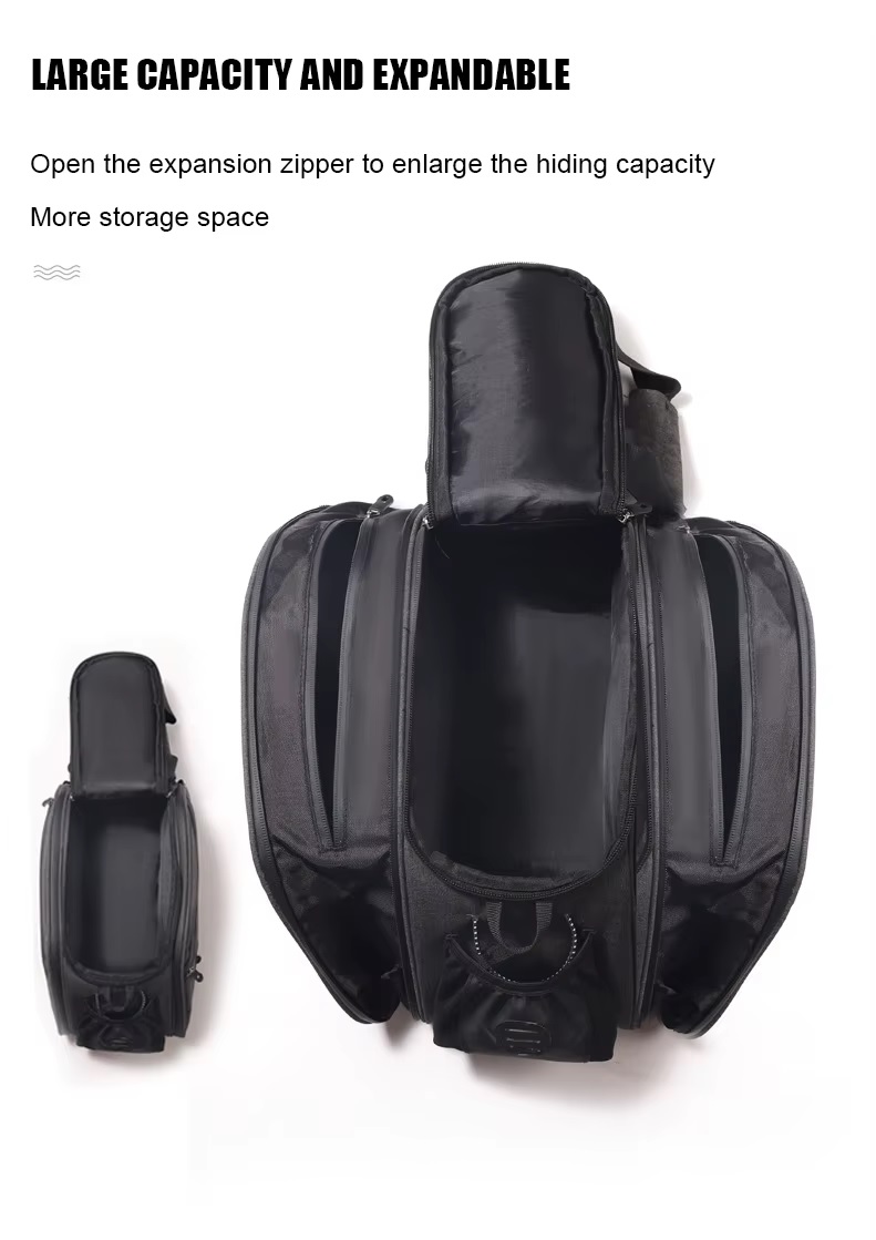 Велосумка а багажник EsLNF, 12л, серый (ZZ04) 2 Велосумка а багажник EsLNF, 12л, серый (ZZ04)