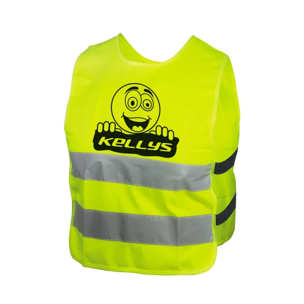 Светоотражающий жилет KLS Starlight детский smile - L