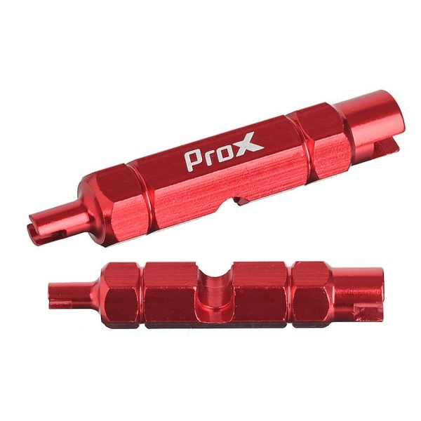 Инструмент ProX для ниппеля AV. Presta 1 шт красный (A-N-0333)