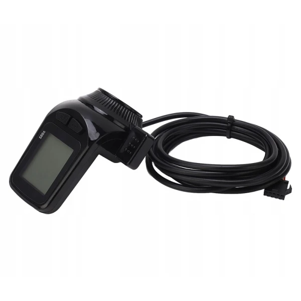 Дисплей с ручкой газа DN S886 LCD 24, 36, 48В (s886-K)