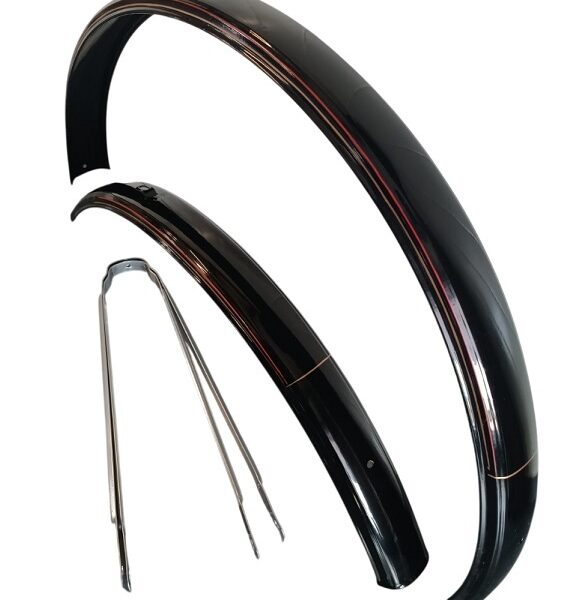 Крылья 28" CT пара, сталь черный (1810)