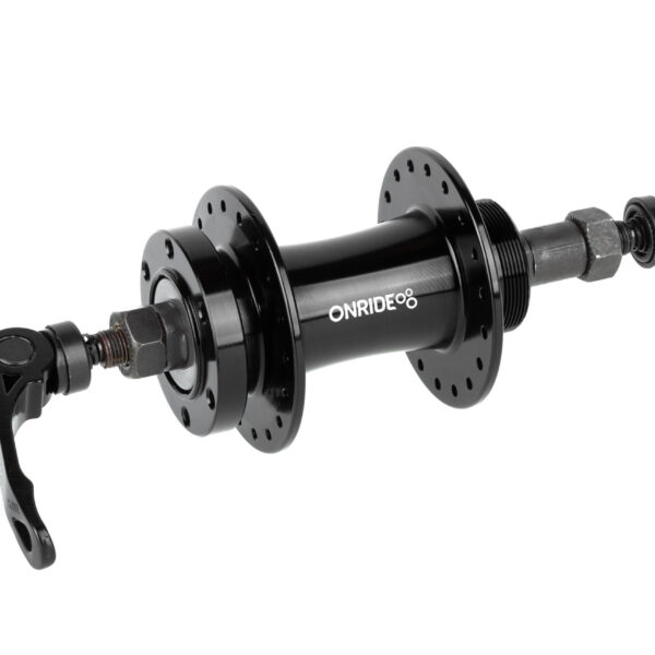 Втулка задняя ONRIDE Hub 10R, под трещотку, 36 отверстий, disc, шарики, 135 QR, черная