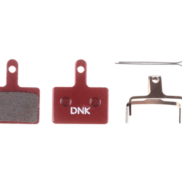Тормозные колодки дисковые DNK B01, полуметалл (для Shimano MT200, Tektro, TRP, Promax)