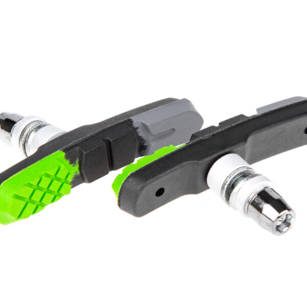 Тормозные колодки ONRIDE Molar, 72 мм, 3-х компонентные, зеленые (для V-brake) (polybag)