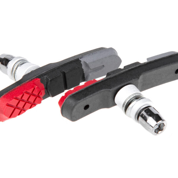 Тормозные колодки ONRIDE Molar, 72 мм, 3-х компонентные, красные (для V-brake) (polybag)