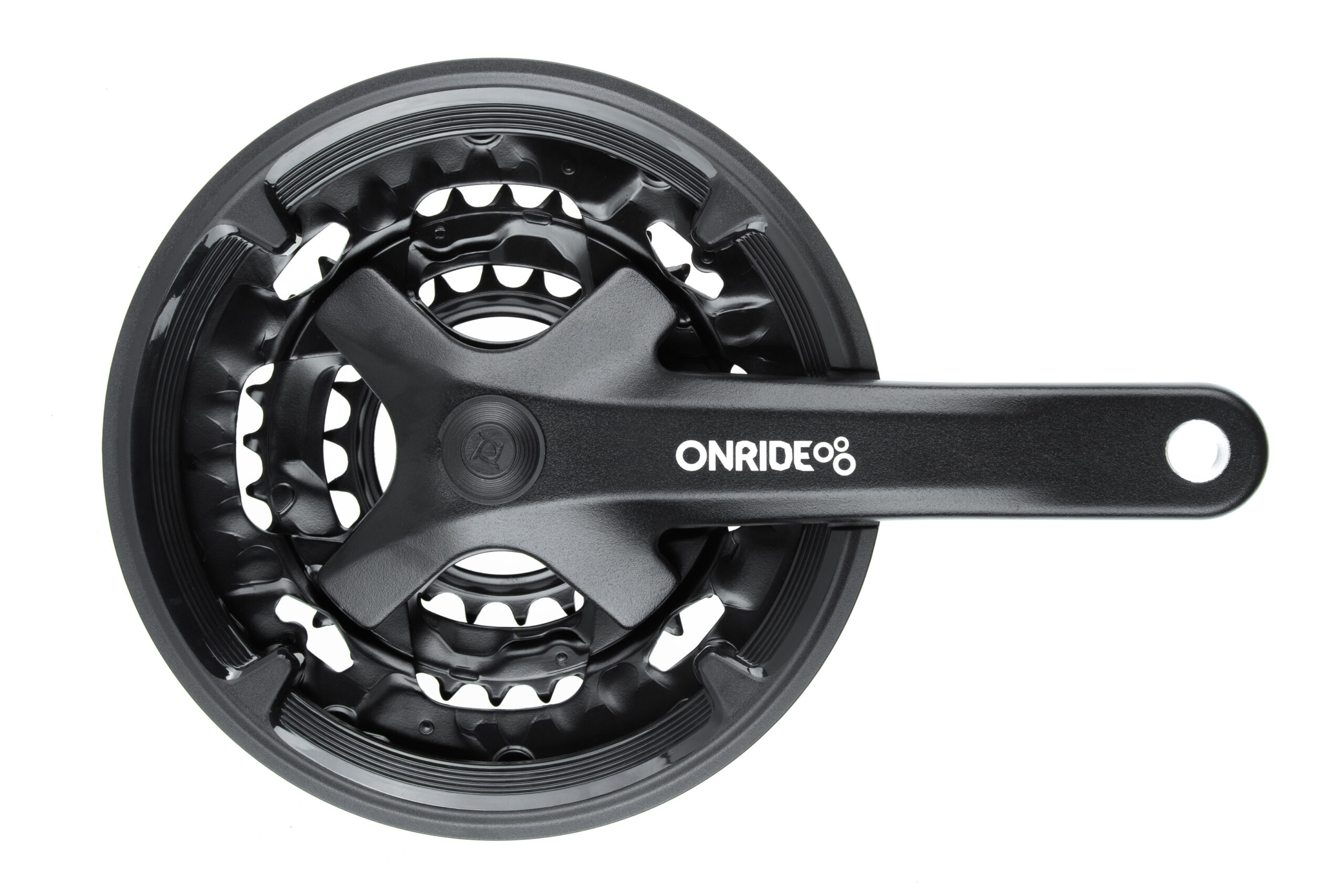 Комплект шатунів ONRIDE Trio 920P, під квадрат, 175 мм, 44-32-22Т, на 9 шв., чорний 1 Комплект шатунів ONRIDE Trio 920P, під квадрат, 175 мм, 44-32-22Т, на 9 шв., чорний