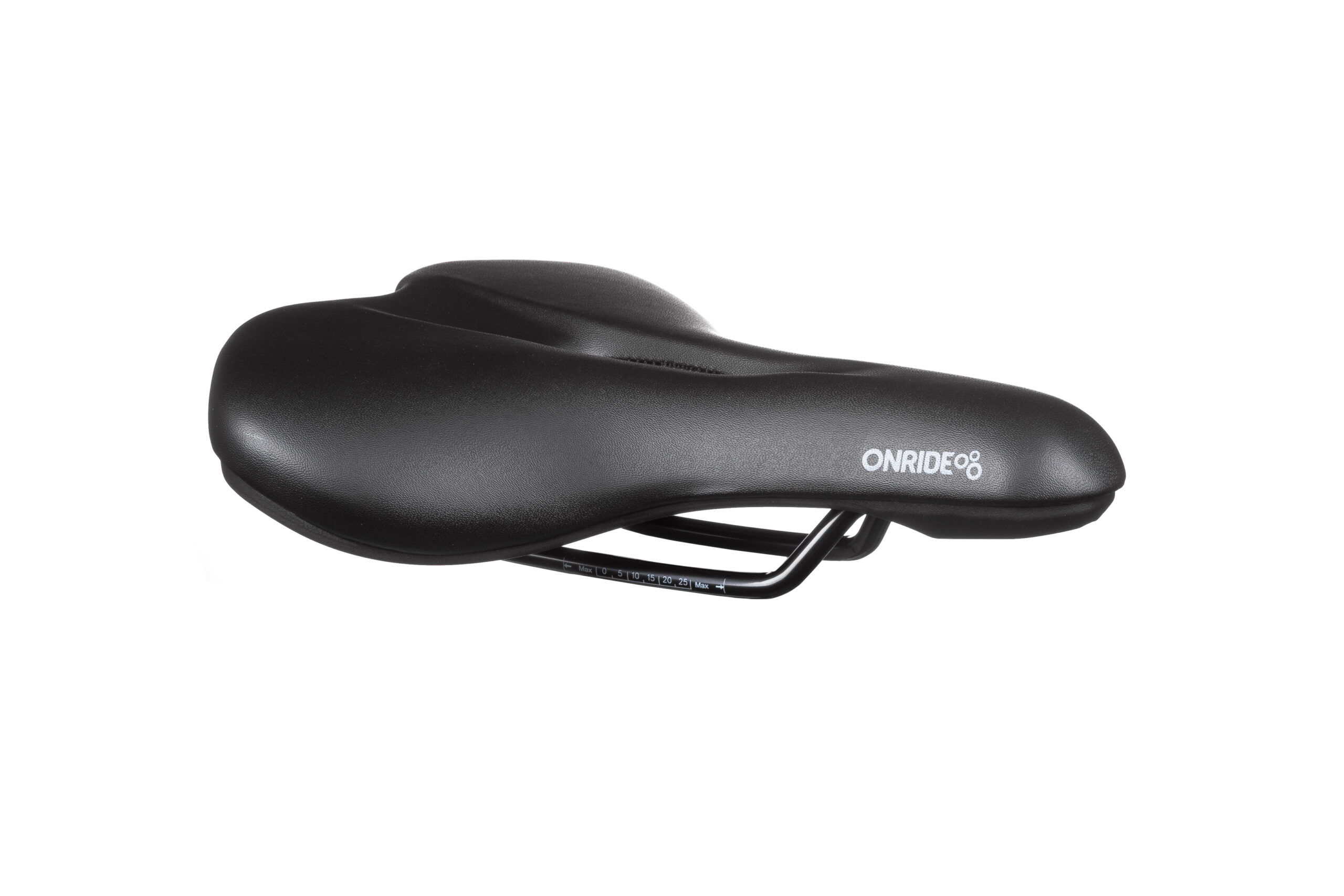 Седло ONRIDE Plucky, стальные рамки, 250х195 мм, с отверстием, черный 1 Седло ONRIDE Plucky, стальные рамки, 250х195 мм, с отверстием, черный