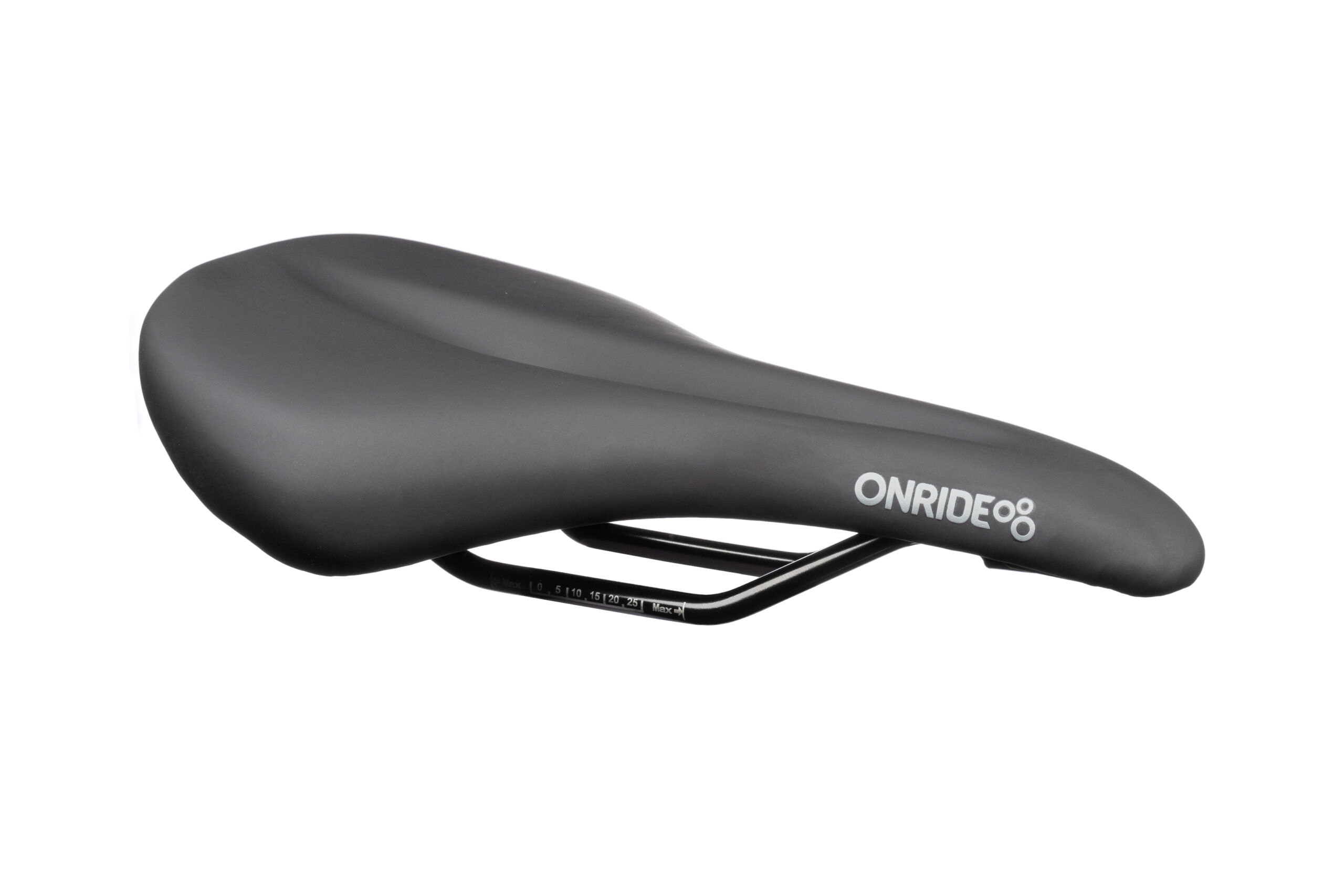 Седло ONRIDE Feel 20, стальные рамки, 254x158 мм, с отверстием, черный 1 Седло ONRIDE Feel 20, стальные рамки, 254x158 мм, с отверстием, черный