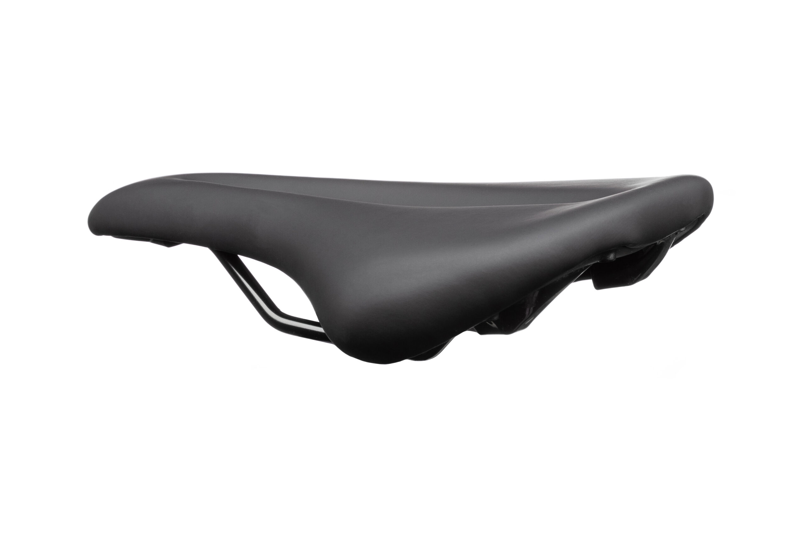 Седло ONRIDE Feel 20, стальные рамки, 254x158 мм, с отверстием, черный 2 Седло ONRIDE Feel 20, стальные рамки, 254x158 мм, с отверстием, черный