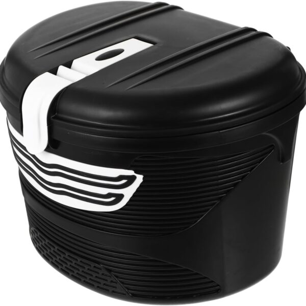 Контейнер для велосипеда Bike Box S 33x26x24 cm черный с белым (D-016S)