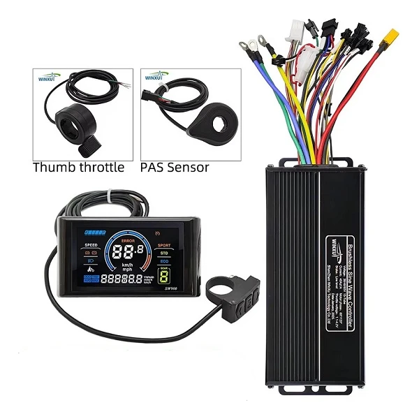 Контроллер WinXu SW900 з дисплеєм 36-48V 40A  (330330)