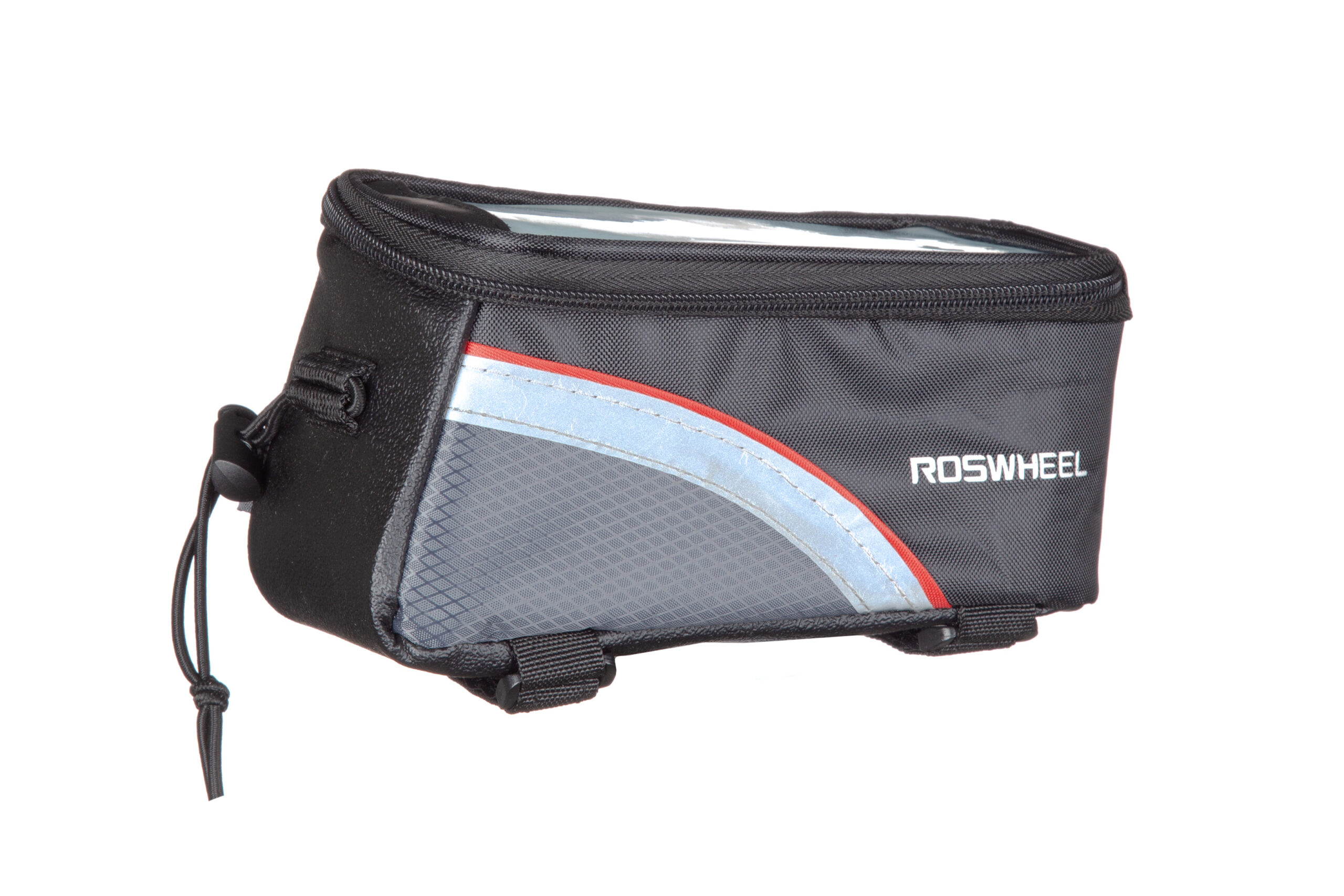 Сумка на раму под смартфоном до 6,5" Roswheel 12496L-C5 черный/красный 1 Сумка на раму под смартфоном до 6,5" Roswheel 12496L-C5 черный/красный