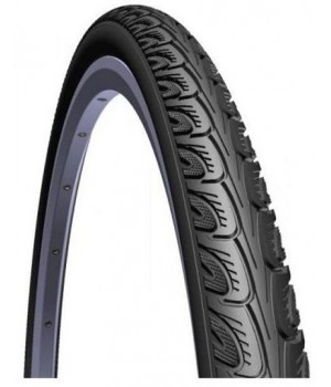 Покрышка 24x1 3/8 (37-540) Mitas HOOK V69 Classic, черная для колясок