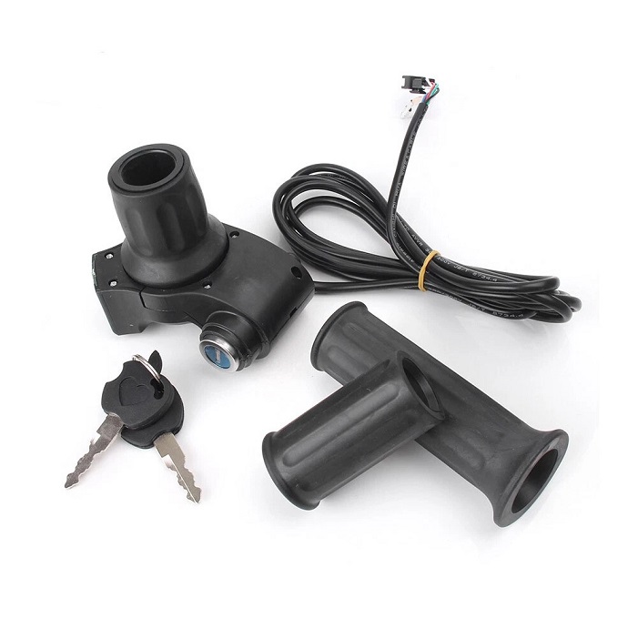 Ручка газа DN Half Twist электровелосипеда черный (310326) 1 Ручка газа DN Half Twist электровелосипеда черный (310326)