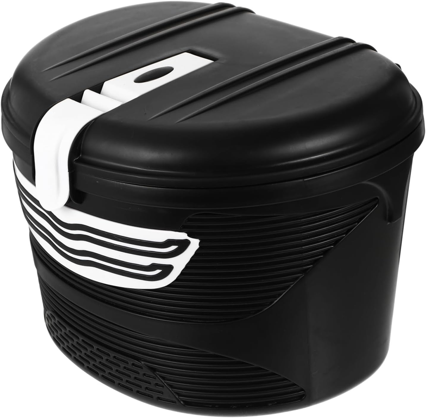 Контейнер для велосипеда Bike Box L 37x29x27 cm черный с белым (D-017L) 1 Контейнер для велосипеда Bike Box L 37x29x27 cm черный с белым (D-017L)