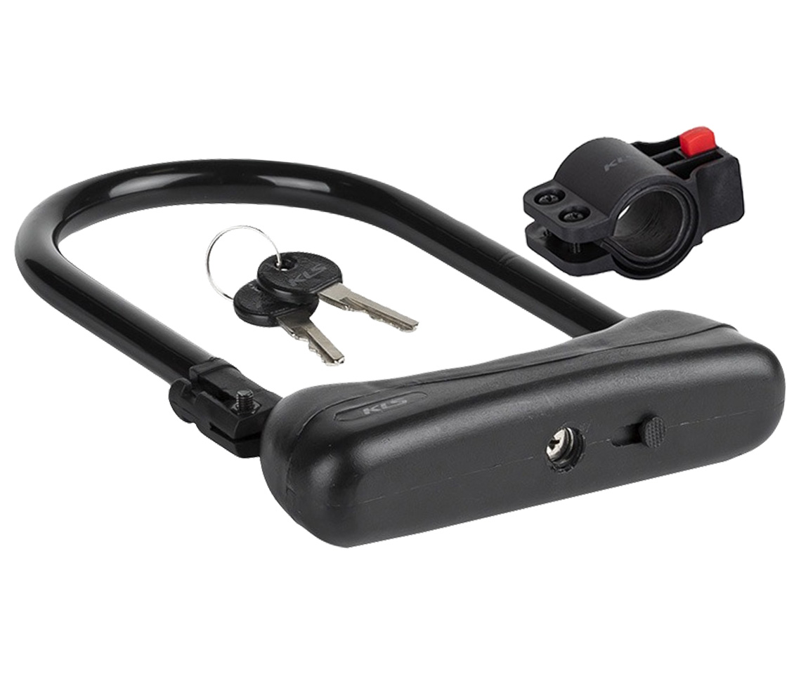 Замок KLS Alert Plus 19 скоба U-Lock 12x165x245 мм 1 Замок KLS Alert Plus 19 скоба U-Lock 12x165x245 мм