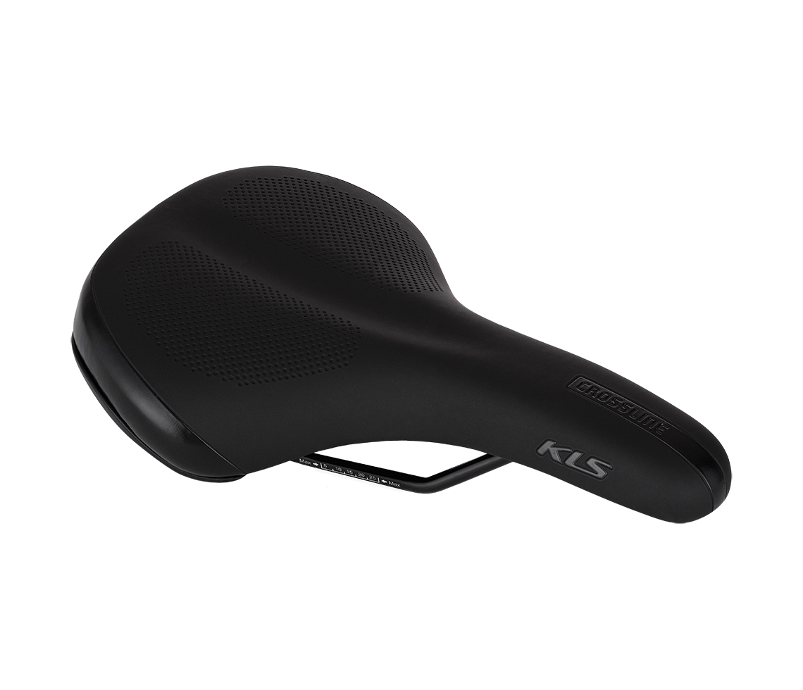 Седло KLS Crossline черный 283x172мм 1 Седло KLS Crossline черный 283x172мм
