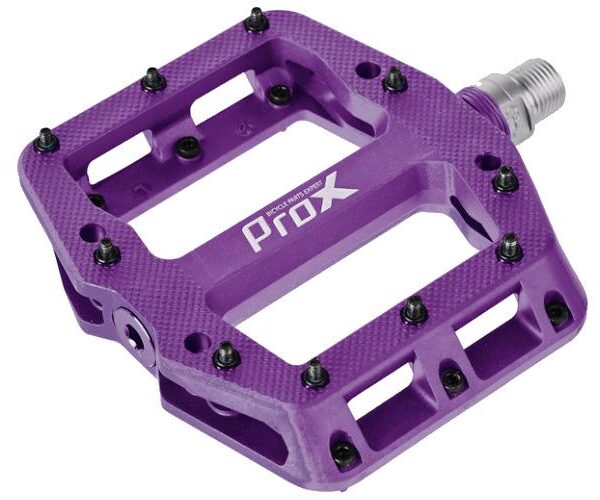 Педали ProX PRO 26 нейлон, пром. пара, фиолетовые (C-PE-0173)