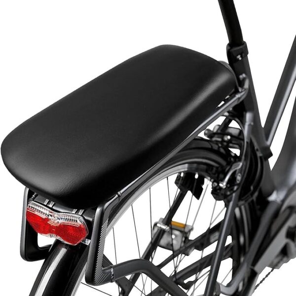 Сидение на багажник Backrest Eco без спинки, черный (B075)