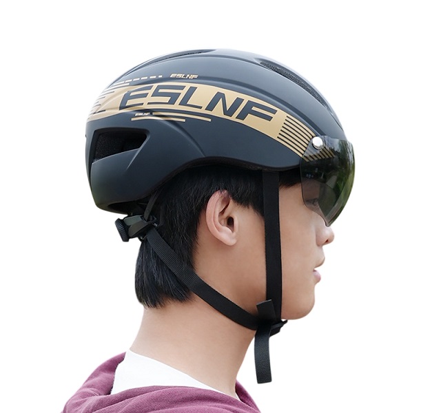 Шлем велосипедный EsLnf 032 Magnetic черный (93515) 2 Шлем велосипедный EsLnf 032 Magnetic черный (93515)