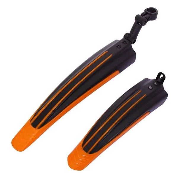 Крылья передние и задние DN 12-16" черный/оранжевый (dnb-002orange)