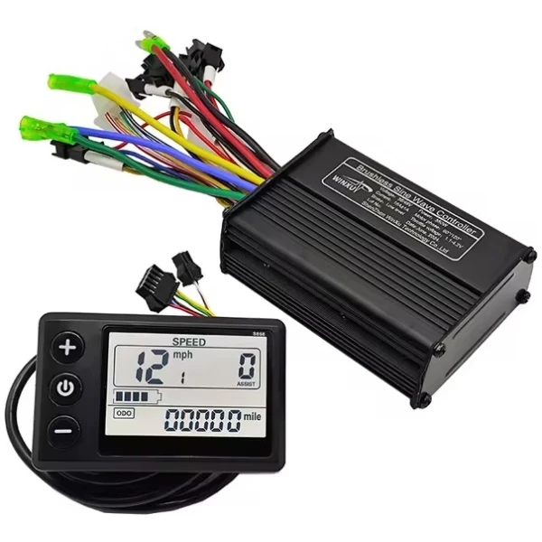 Контроллер WinXu S866 з дисплеєм 24-60V 25A, (300331)