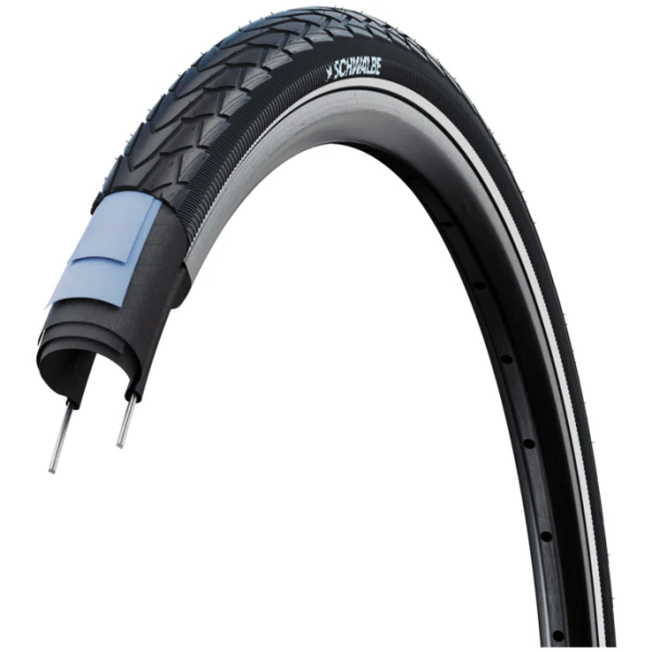 Покрышка 28x1.50 700x38C (40-622) Schwalbe MARATHON RACER, RaceGuard, B/B-SK+RT HS429 ADDIX GREEN 67EPI