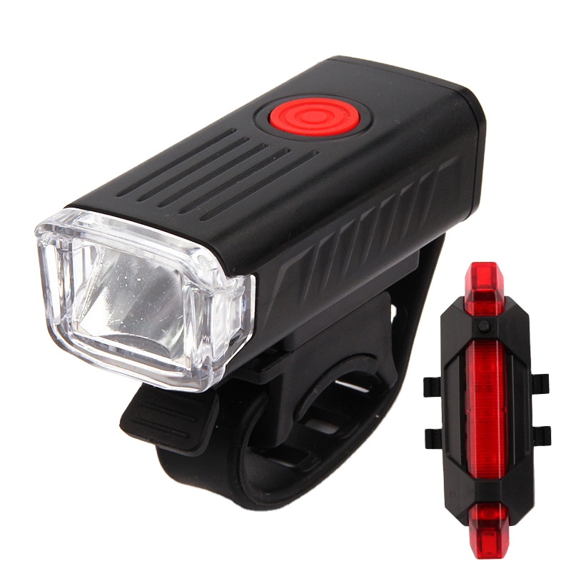 Комплект фонарей Baisk LY-21 USB черный (LY-21) 1 Комплект фонарей Baisk LY-21 USB черный (LY-21)